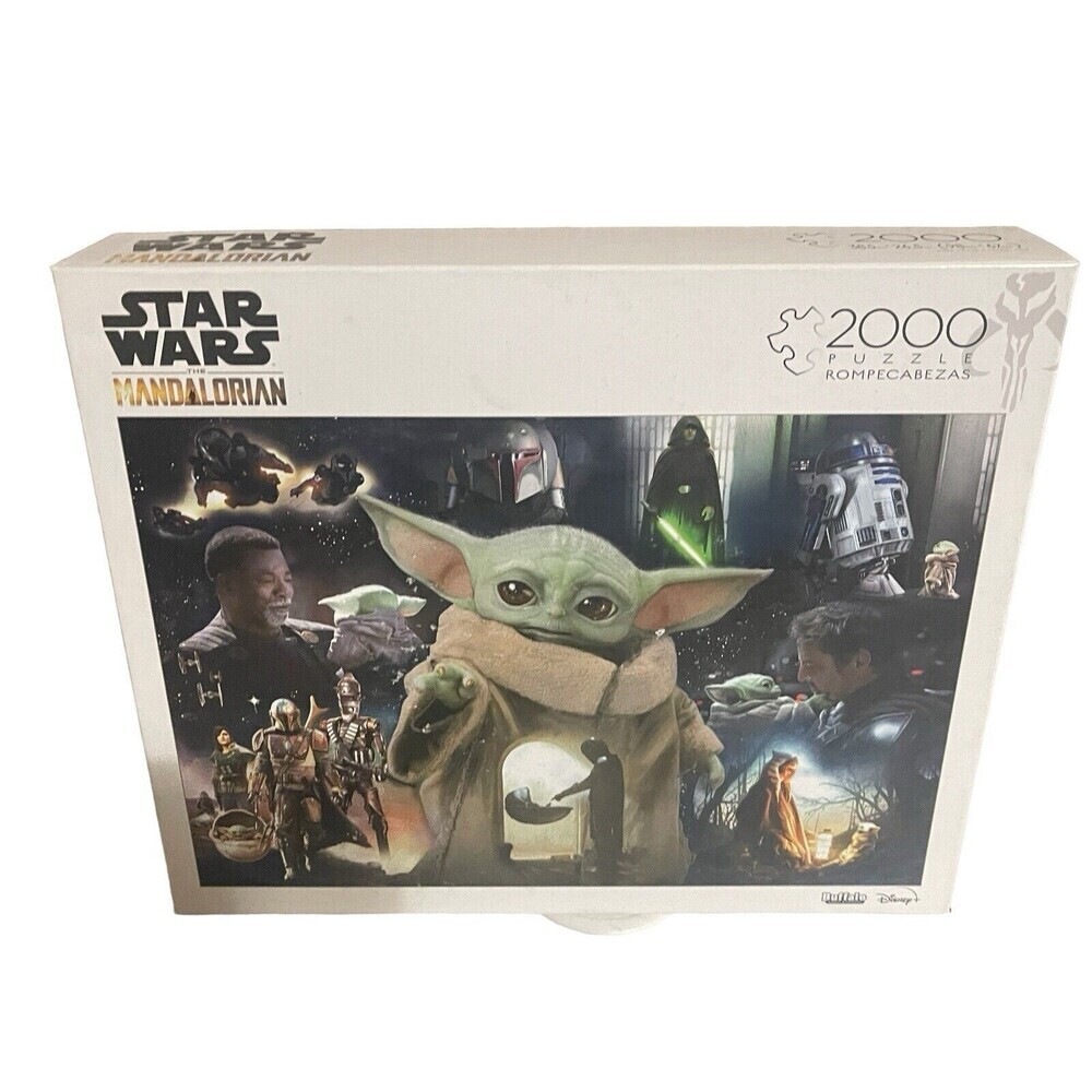 Star Wars Grogu's Journey Mandalorian 2000 P Puzzle Brand Buffalo Games